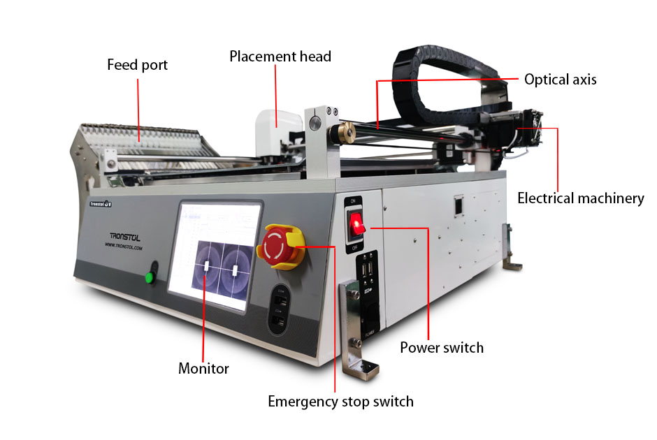 Desktop pick and place machine Tronstol 3V（Standard）