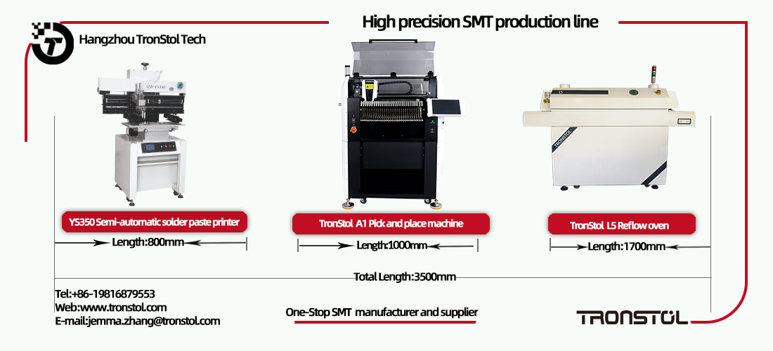 TronStol A1 Pick Place Machine SMT Assembly Line