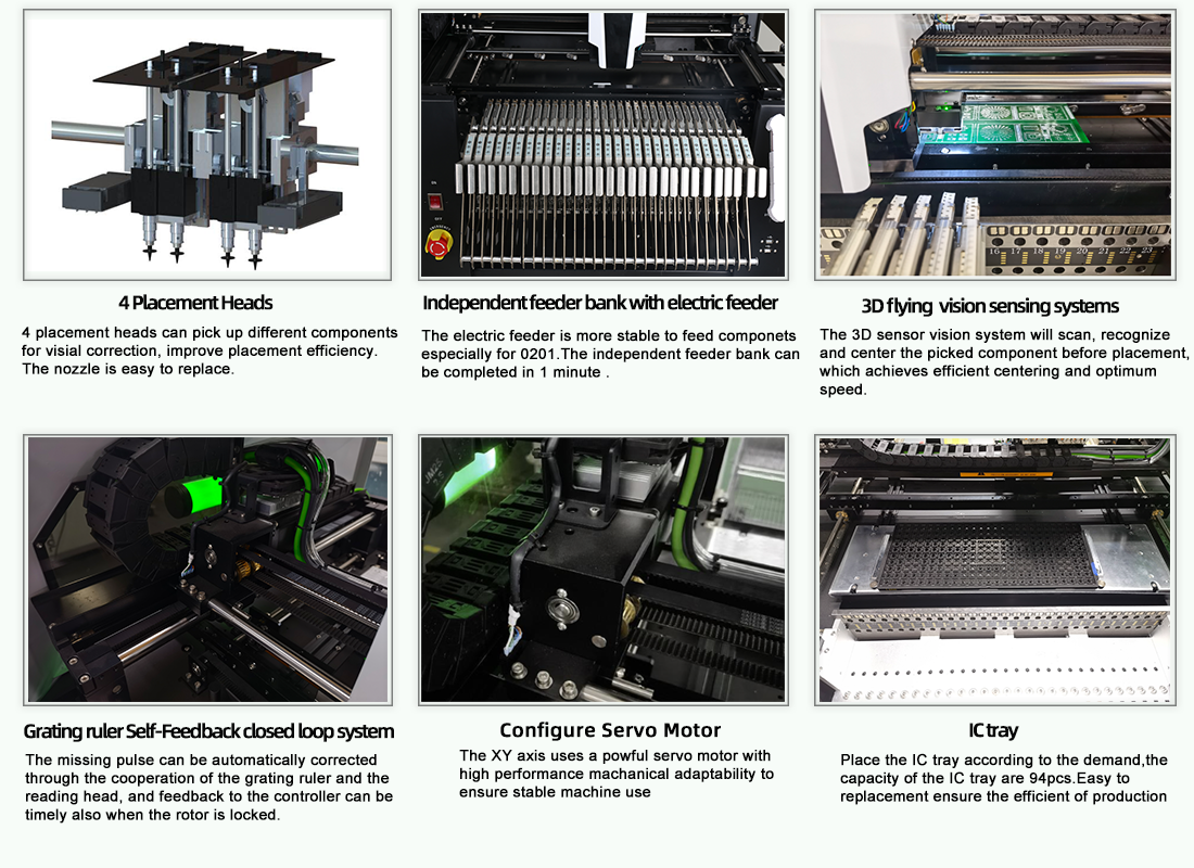 Details of SMT Automatic Pick and Place Machine TronStol A1