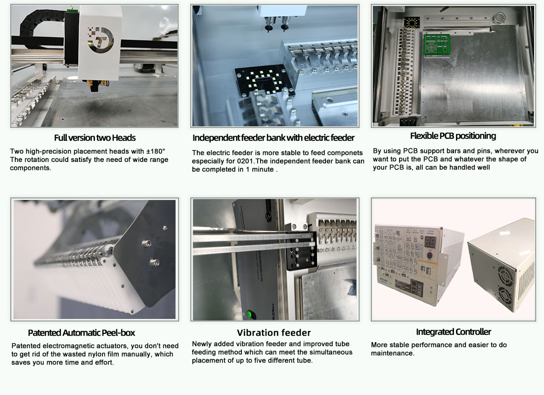 Details of Tronstol 3V Standard Semi-Automatic Manual SMT Placement Machine